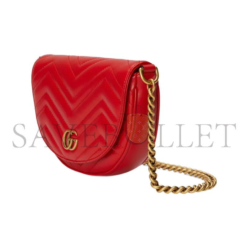 G*u*i gg marmont quilted chain mini bag 746431 (20*14.5*4cm)